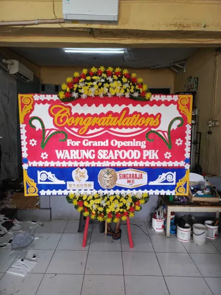 Papan Bunga Ucapan Selamat Doro