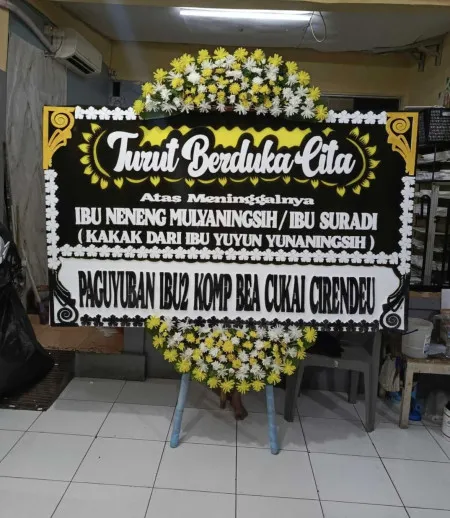 Papan Bunga Duka Doro